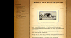 Desktop Screenshot of historiadelaaduana.com.ar