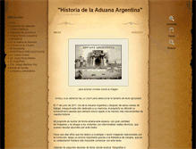 Tablet Screenshot of historiadelaaduana.com.ar